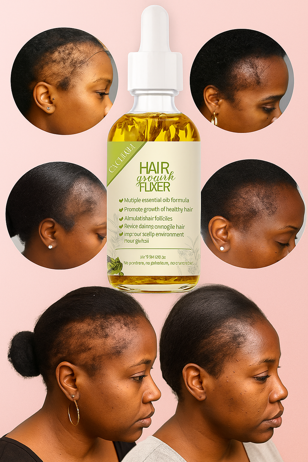 Huile de croissance rapide au romarin