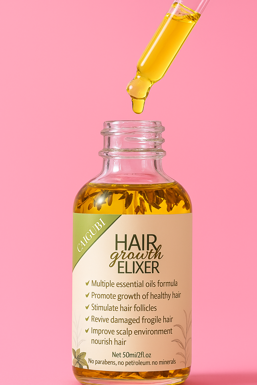 Huile de croissance rapide au romarin