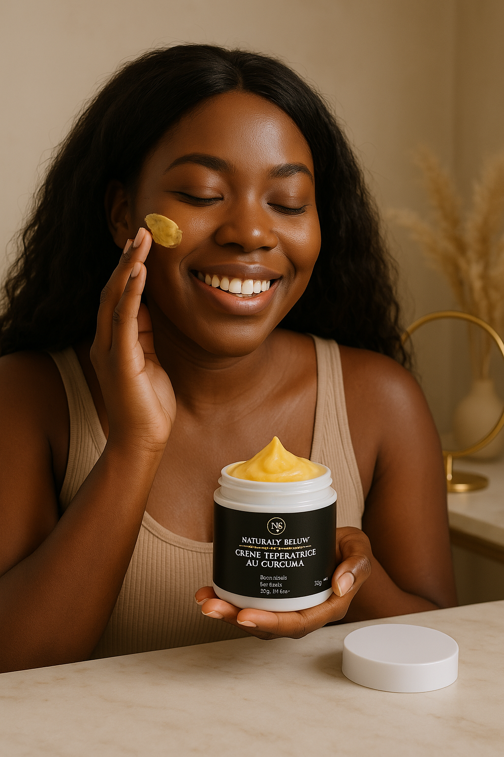 CREME ANTI-TACHES AU CURCUMA