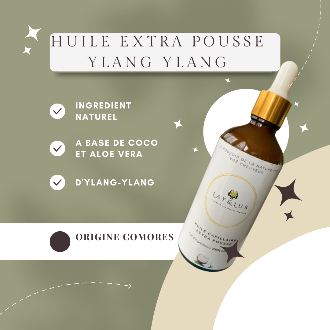 HUILE DE CROISSANCE YLANG-YLANG
